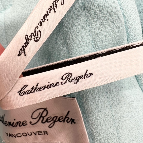 Catherine Regehr Off shoulder gown with floral detail maxi Dress - Picture 13 of 16